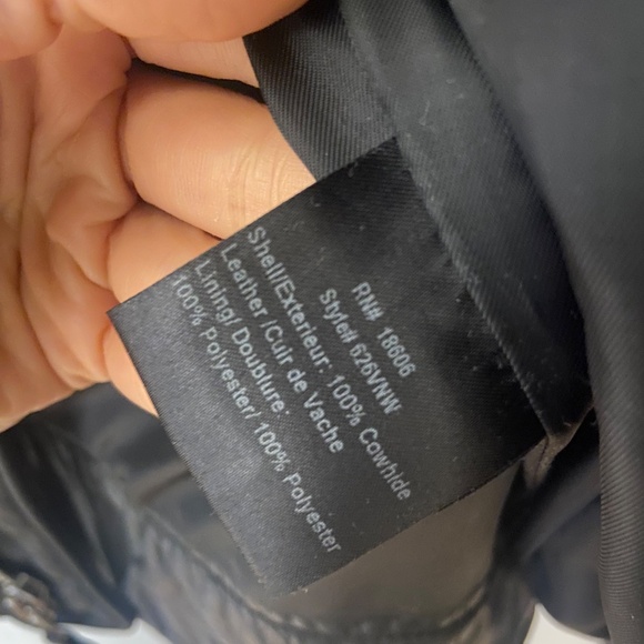 Schott NYC Women’s Vintage Leather Motorcycle/Biker Jacket in Medium - Picture 5 of 5